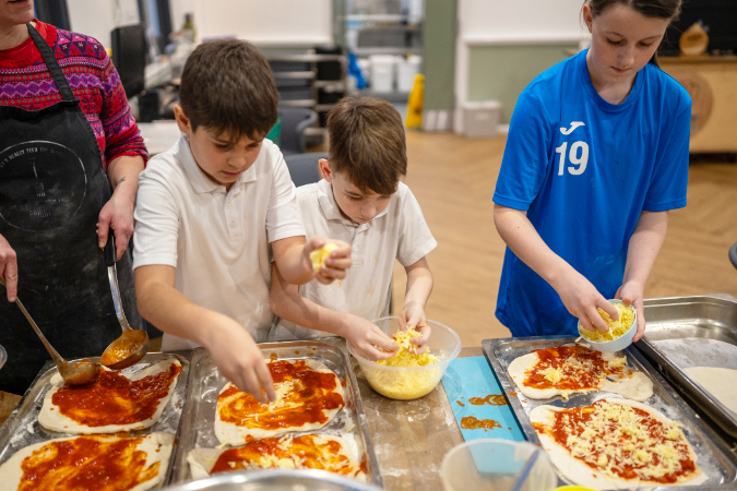 Fatto a Mano After School Club at the Fitzherbert Community Hub and Brighton Table tennis Club.