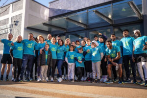 Sanctuary runners at the Fitzherbert community hub